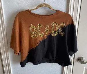 AC / DC Vintage Distressed Crop thumbnail 1