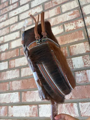 Trinity Ranch Cowhide Backpack thumbnail 4