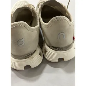 On Cloud Cloudflow Womens 6.5 Running Shoes White Grey Low Top Sneakers thumbnail 7