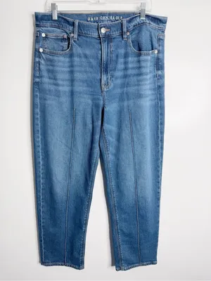 American Eagle Stretch‎ Suoer High Rise Ankle Straight 5928 Size 12R Streetwear thumbnail 2