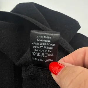 Pomander Place Noir Vivianne Black Turtleneck Knit Dress Tunic‎ Shimmer Small thumbnail 9
