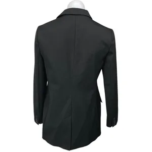 GAP Women's Black Double Breasted Long Sleeve Notch Collar Blazer Coat Jacket 4 thumbnail 2