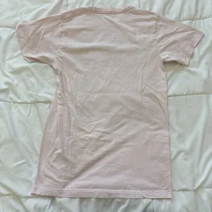 Womens Size Small Short‎ Sleeve T-Shirt Tee Pink Tropical 100% Cotton Classic thumbnail 5