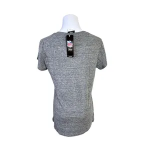 2/$20 NFL Team Carolina Panthers Gray Vneck Tee Shirt M(10-12) Graphic T-shirt thumbnail 3