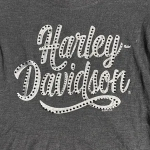 Harley Davidson Bling Womens T-Shirt Size XS thumbnail 4