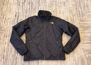The North Face women's medium Black puffer coat thumbnail 1