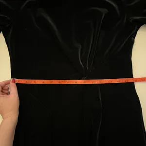 Soft Surroundings Saorise Velvet‎ Dress 4 High Neck Asymmetric Evening Wedding thumbnail 15