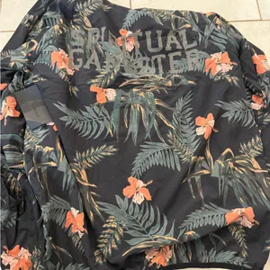 Spiritual Gangster Black Jacket with Floral Design thumbnail 4