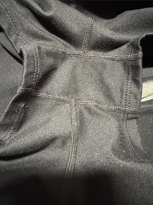 Free People Movement You’re a Peach Black White Detail Shorty Booty Short Medium thumbnail 7