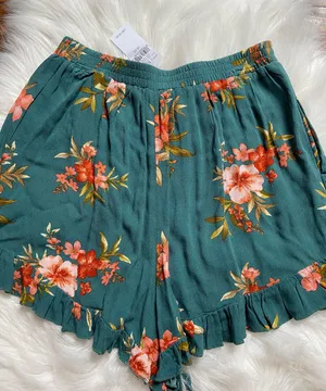 NWT american eagle floral flowy pants thumbnail 4