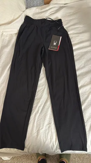 Spyder Active XS black Pants NWT thumbnail 1