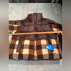 Columbia puffer jacket coat with Sherpa fleece 1X NWT thumbnail 8
