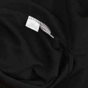 NWT Honey & T Womens Ribbed Ruffle Cap Sleeve Plus Size Dress Black 1X thumbnail 4