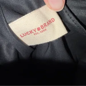 Lucky Brand Black Leather Jordan Mini Crossbody Purse Bag Saddle Bag thumbnail 11