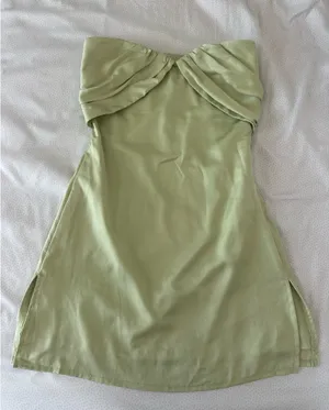 Light Green Princess Polly mini Dress thumbnail 1