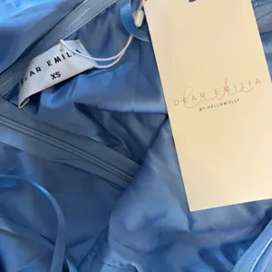 NWT DEAR EMILIA X HELLOMOLLY XS MIDI DRESS BLUE Cinderella Cocktail Formal thumbnail 4