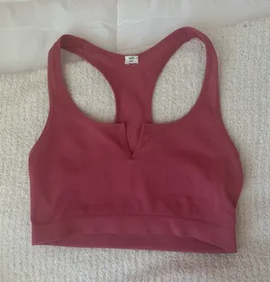 Pink Ribbed Halter Top thumbnail 1