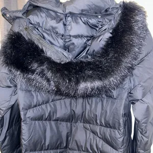 Columbia Women's Puffer Removable Hoodie Faux Fur Trim Zipper X-Small thumbnail 6