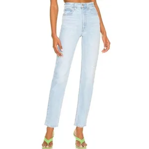 Levi's Light Wash 70s High Slim Straight Denim Jeans Womens‎ Size 31 Blue thumbnail 3
