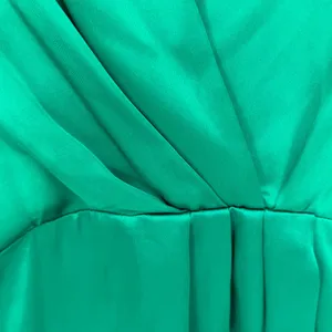 Zara Satin Feather Mini Autumn Wedding Guest Dress‎ Women XL Green Glam Holiday thumbnail 8