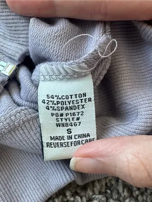 Cropped Lavender Zip thumbnail 5
