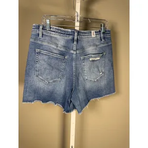 Altar'd State Distressed Denim Shorts Frayed Hem Festival‎ Boho Size XL thumbnail 2