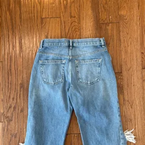 Free People We The Free Maggie mid rise straight crop distressed knee Jeans 25 thumbnail 11