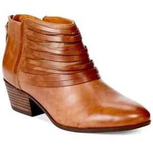 Clarks | Spye Celeste Booties Sz 7.5 Strap Detail Low Heel thumbnail 1