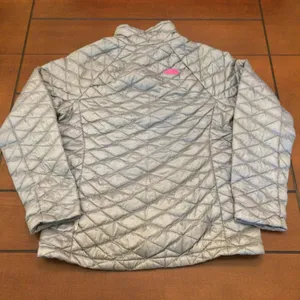 The North Face silver thermoball puffer women’s large thumbnail 7