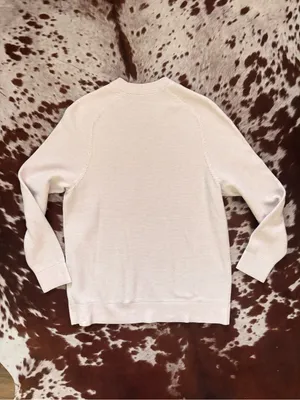 lululemon athletica Cream Crewneck Sweater size small thumbnail 4