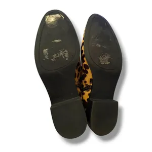 Steven by‎ Steve Madden Chavi-L Booties Womens 7 Leopard Calf Hair Ankle Boots thumbnail 9