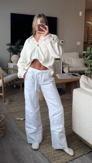Abercrombie Linen Pants thumbnail 1