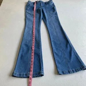 Rue21 Women’s Flare Jeans Size 6 Blue Denim High Rise Vintage Y2K thumbnail 4