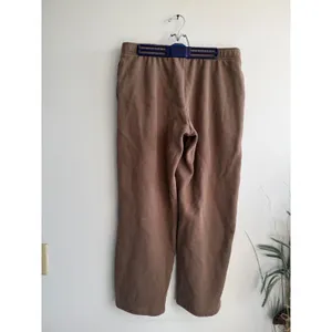 Aritzia Tna Sweatfleece Mega Fit Brown Wide Leg Sweatpants Womens Large 116292‎ thumbnail 3