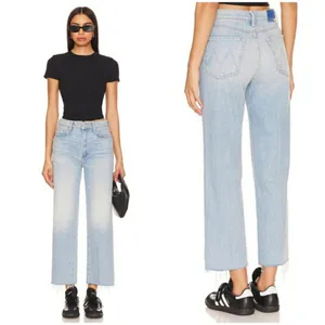 💕MOTHER SUPERIOR💕 The Rambler Zip Ankle Fray Jeans ~ I'm With the Band 29 NWT thumbnail 11