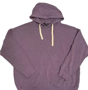 Girls Casual Buffalo David Bitton Purple Cotton Polyester Classic Hoodie Size M thumbnail 1