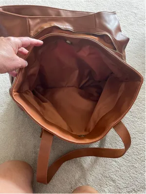 Universal Threads Women's Universal Thread Brown Tote Bag One Size thumbnail 4