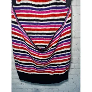 Just Cavalli Y2K Crochet Halter Top‎ Festival Knit Boho Coachella Size S/M thumbnail 5