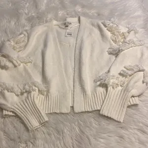 CATO Sweater size XL so beautiful and unique brand new color white/off thumbnail 10
