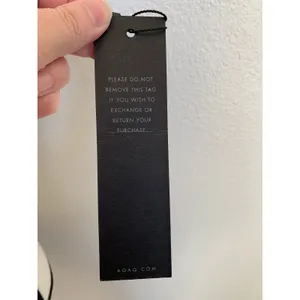 NWT AQ/AQ Skylar Crop Top in‎ Black thumbnail 5