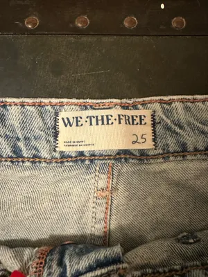 Free People We The Free Palmer Cuffed Jeans thumbnail 4
