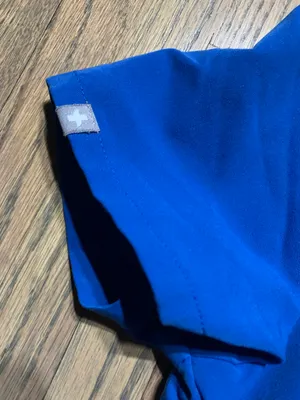 FIGS Blue Technical Collection Top XS thumbnail 6