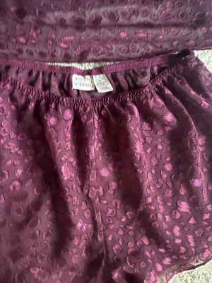 Gilligan & O'Malley lacy sleep set woman’s size XL thumbnail 2