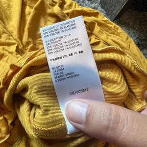 NWT Free People shimmy shake untamed gold top size small thumbnail 13