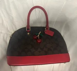 cherry style coach bag limited edition  thumbnail 1