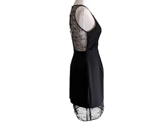 Keepsake The Label Reunion Black Lace Open Back High Low Mini Dress NWT M thumbnail 6
