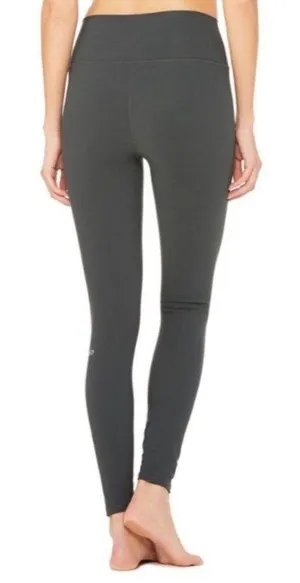 Alo warrior leggings in dark gray S thumbnail 2