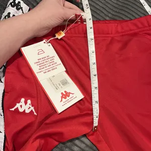 Kappa Track Pants Womens XSmall Red Elastic Waist Low-Rise Performance Pull On thumbnail 10
