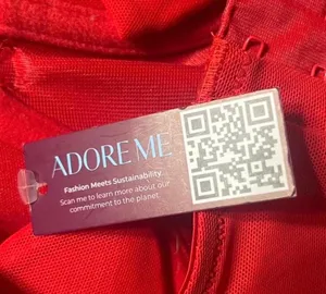 Adore Me Corset Sz 38B Arianna Satin Underwire Bow Detail Feminine Valentines thumbnail 5
