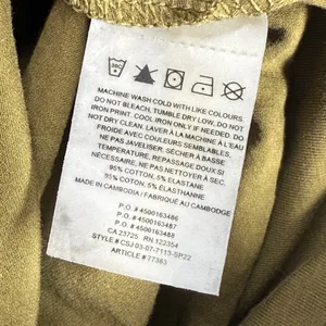 Aritzia Tna Ruched Mini Skirt Olive Green‎ Bodycon Stretch Fitted Casual 2XS thumbnail 5